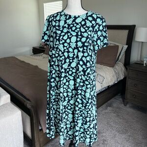 Confortable Day Dress / J JILL / Size S/  runs L